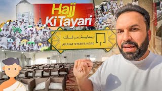 Hajj 2024 New Updates  Makkah Mein Hajj Ki Tayariyan  Arafat VIP Tents [upl. by Arlon]