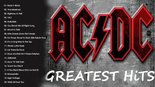 A C D C Greatest Hits Full Album 2022  Top 20 Best Songs Of A C D C [upl. by Enner]