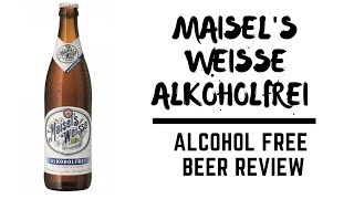 Maisels Weisse Alkoholfrei  German  Best Non Alcoholic Beer Reviews [upl. by Zippel]