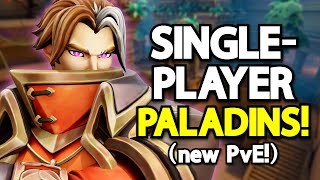 Paladins Has SINGLEPLAYER Mode Now  NEW Paladins PvE [upl. by Bello]