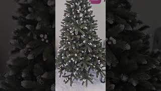 Brad artificial Christmas Deluxe by Sersimo WhiteBerry 2D 220cm [upl. by Ymerej885]