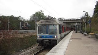 Paris Z6400 UEPYPAPY  Neuville Université Ligne L Transilien [upl. by Nezam]