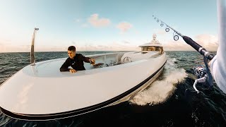 Fishing From A Superyacht  Life As A Yacht Chef [upl. by Cassell814]