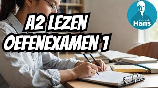 Nederlands Lezen A2 Oefenexamen 1 [upl. by Nomis781]