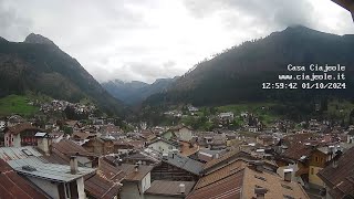 Timelapse 01102024  Webcam Casa Ciajeole  Moena Val di Fassa Dolomiti [upl. by Miuqaoj759]