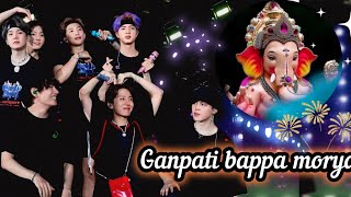 Sadda Dil Vi Tu  Ga Ga Ga Ga Ganpati  🙏 BTS hindi song FMV 🙌 Happy Ganesh chaturthi 🌺 [upl. by Ellenaej24]