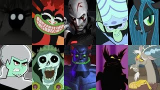 Defeats of My Favorite Cartoon Villains Part 2 ReUpload [upl. by Ateuqal]