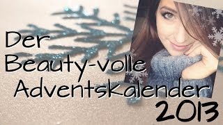 ☆ Der Beautyvolle Adventskalender 2013 ☆ Das Übersichtsvideo [upl. by Aliac703]