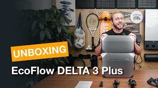 EcoFlow DELTA 3 Plus Unboxing  The Industrys FastestCharging Portable Power Station [upl. by Erdrich]