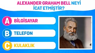 BU İCAT KİME AİT  İcatlar ve Mucitleri Bulmaca Testi Kendini Test Et  Bul Bakalım [upl. by Jun314]