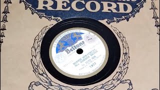 March Keltie Castle Stay Me With Flagons  Alec Sim  Beltona Electrographic Record 78rpm Scottish [upl. by Acima]