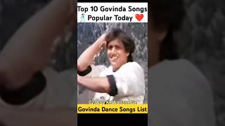 top 10 govinda songs  govinda ke gane song top10 govinda 90s dancesong dramedytimes ganegane [upl. by Eerrahs]