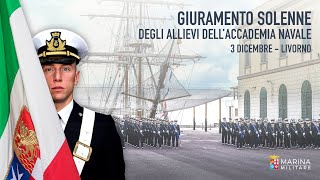 Giuramento solenne degli Allievi dell Accademia Navale di Livorno [upl. by Riplex294]