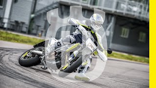 701 SUPERMOTO  The Curve  Husqvarna Motorcycles [upl. by Anelac]