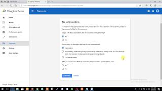 How To Submit W9 Tax Info For USA Google Adsense Verification 2021 Working Method [upl. by Ennywg388]