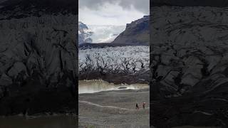 Skaftafell Glacier Iceland 🇮🇸 Skaftafellsjökull Hiking Skyrim Ísland Vatnajökull Svínafellsjökull [upl. by Ardaed]