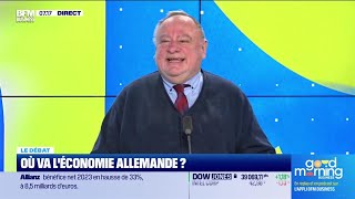 Nicolas Doze face à JeanMarc Daniel  Où va léconomie allemande [upl. by Atsahs]