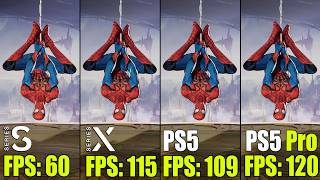 Marvel Rivals Xbox Series S vs Series X vs PS5 vs PS5 Pro Comparison  Graphics and FPS [upl. by Ilarin]