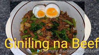 Giniling na Baka Panlasang Pinoy [upl. by Eilema]