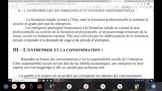 Entreprise Et Son Environnement  Chapitre 2 le role social de lentreprise [upl. by Anitselec]