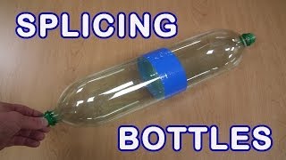 How To Make a Huge Water Rocket by Splicing Bottles Together [upl. by Enirol]