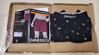 Damensch BREEEZE Ultralight Inner Boxers Unboxing amp First impressions  Worth the Price [upl. by Nolana55]