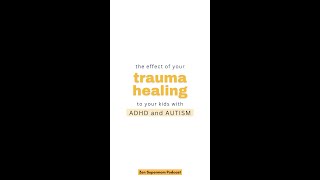 This is the reason why none of those parenting techniques work ADHD autism shorts traumahealing [upl. by Odnuges]