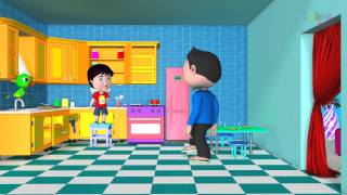 Johny Johny Yes Papa Song  3D Nursery Rhymes For Children  Lollipop Kids Tv [upl. by Adlih]