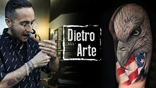 Dietro allarte del tatuaggio di Gabriele Pellerone [upl. by Enert]