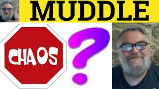 🔵 Muddle Meaning  Muddled Definition  Muddle Examples  Vocabulary CPE CAE  British Pronunciation [upl. by Nivle651]