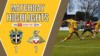 HIGHLIGHTS Sutton United 11 Doncaster Rovers 03022024 EFL2 [upl. by Lozar]