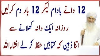 Sabaq Yaad Rakhne Ka Wazifa  Zehan Tez Karne Ka Wazifa  Wazifa For Increase IQ Level  Amal [upl. by Langan]