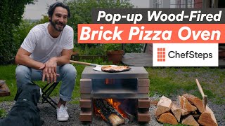 How to Build Your Own HighPerforming WoodFired Pizza Oven from Bricks [upl. by Blood]