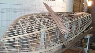 80 Foot Elco 18 scale PT Boat Part 2 Set up and Framing [upl. by Agemo]