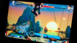 Street Fighter IV in London Trocadero arcade finally [upl. by Jarita]