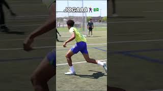 maillot Brésil et ça veut jouer Tcheksplay 💥🇧🇷 viralshort soccer football viralshorts [upl. by Ahsac]