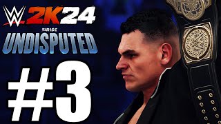 WWE 2K24 MyRise Undisputed Gameplay Walkthrough Part 3  Imperium [upl. by Ahsiniuq714]