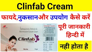 Clinfab CreamHydroquinone Tretinoin amp Mometasone Furoate Cream Uses  Dose  Review [upl. by Lilla839]