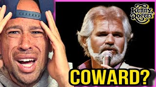 Rapper FIRST time REACTION to Kenny Rogers  Coward Of The County Im FLOORED [upl. by Oirelav]