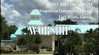 WORSHIP SERVICE OCT 13 2024 SAINT JOHN THE APOSTLE MCC [upl. by Dulla]