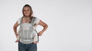 Ergobaby Omni Breeze amp Dream  Instructions Front Facing for Newborns amp up [upl. by Suzie]