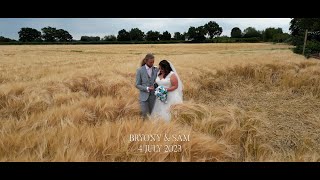 Bryony amp Sam Vaulty Manor Wedding Highlights [upl. by Benedict]