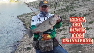 PESCA DEL BLACK BASS EN INVIERNO [upl. by Ayiotal]