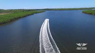 DRONE JET SKI 1  Rio Fundo em Estância  Sergipe [upl. by Corliss137]