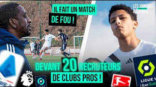 Ce joueur fait UN MATCH DE FOU devant les recruteurs de Clubs Pros au showcase de TONSSER [upl. by Latreese]