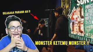 WAGELASEH  PERANG INWARD BASS INI SIH MONSTER KETEMU MONSTER BATTLE BEATBOXNYA  SansReaction [upl. by Nnylrebma]