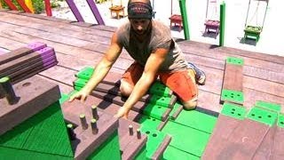 Survivor Cagayan  Immunity Challenge Jacobs Ladder [upl. by Albert587]