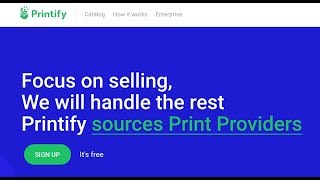 Printify  a Print on Demand Drop Shipping Service for WooCommerce  Review [upl. by Nosille]