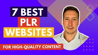 7 Best PLR Websites 2024  Download Top Quality Products [upl. by Margareta]