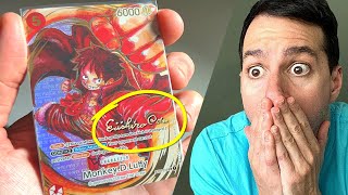 I PULLED IT The Oda Signed Luffy One Piece Card [upl. by Rolyat812]